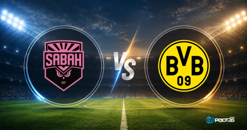Doblete de Guirassy rescata al Borussia Dortmund ante un Sabah que plantó cara