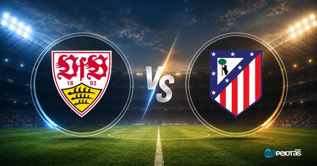 Atlético Hold On with Ten Men to Draw at Stuttgart, Stay on 4 Points in Champions League