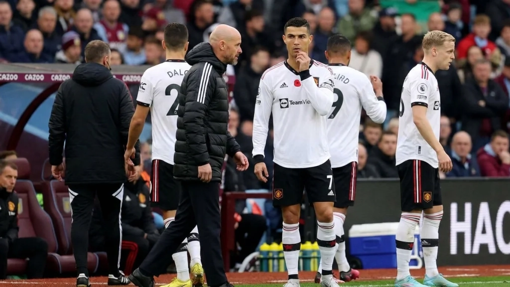 Ten Hag reveals why he pushed Cristiano Ronaldo out of Manchester United