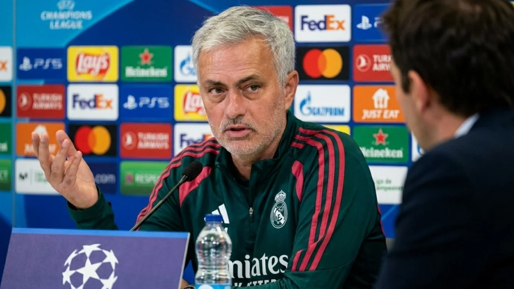 Mourinho deja claro antes del Leipzig: "lo único intocable es el escudo"