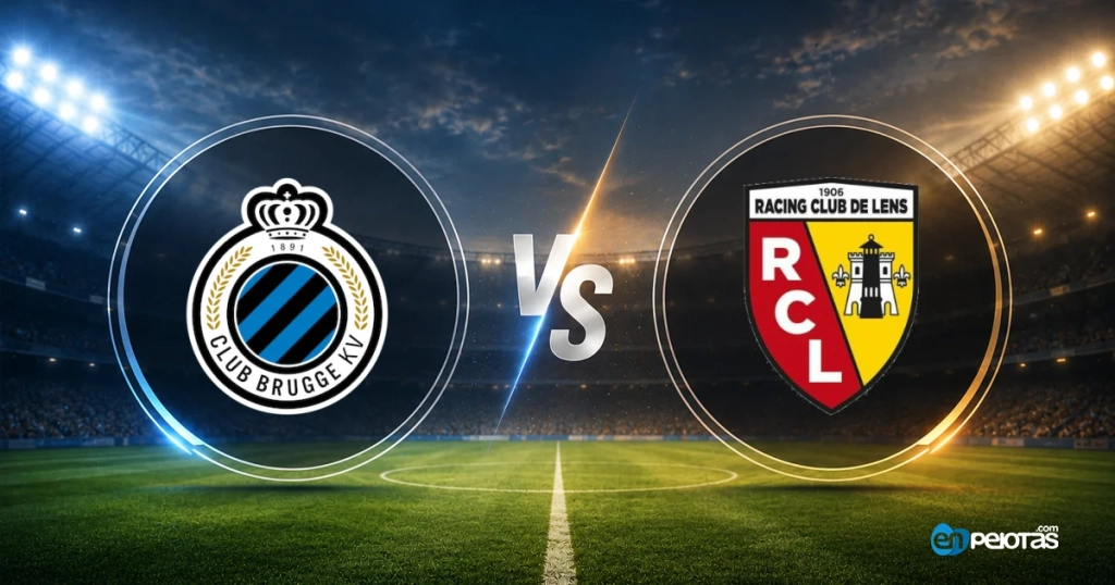 El Club Brugge golpea dos veces en dos minutos y hunde al Lens en la Champions