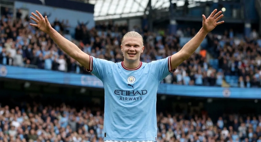 Haaland llega a los 60 goles en Champions más rápido que nadie en la historia