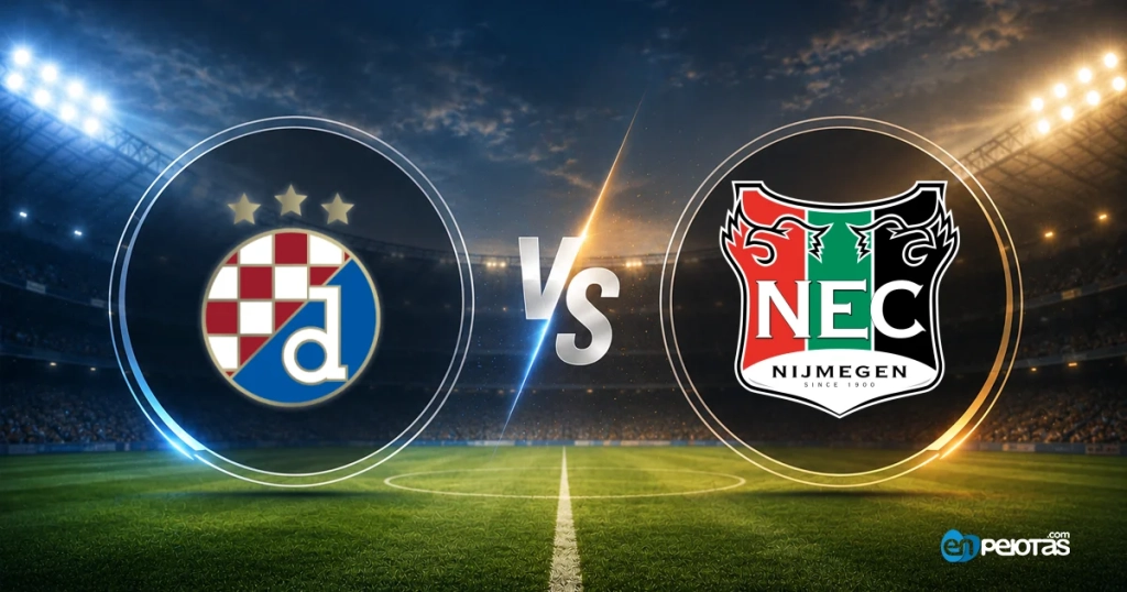 El Dinamo Zagreb dominó, se adelantó dos veces y aun así cayó 2-4 ante el N.E.C.