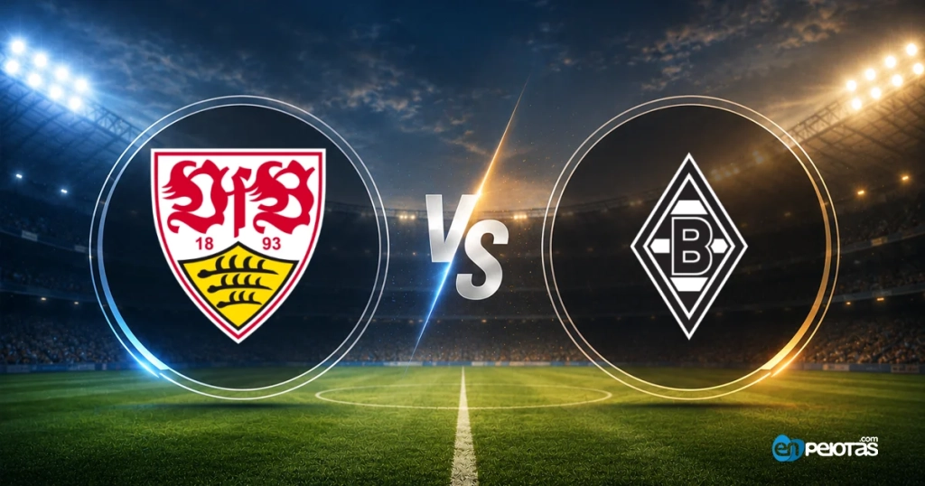 El Borussia Mönchengladbach, colista de la Bundesliga, da el golpe y vence 2-3 al Stuttgart
