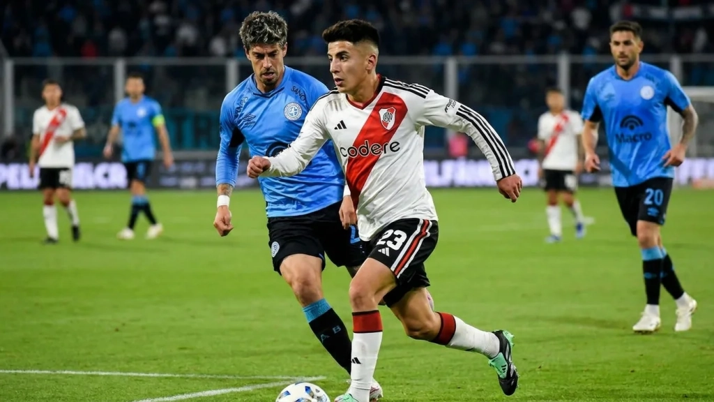 Thiago Almada llega en racha a su primer Superclásico con River