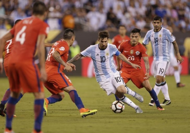 Chile retain Copa with shootout win over Argentina