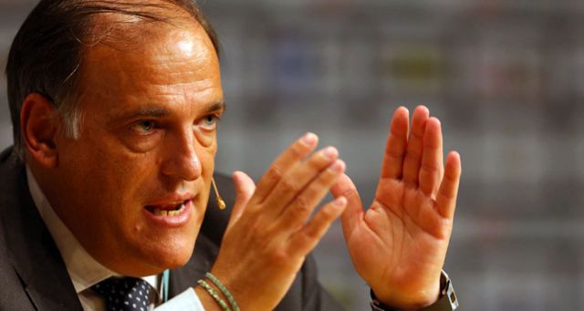 Los comprometedores 'me gusta' de Javier Tebas