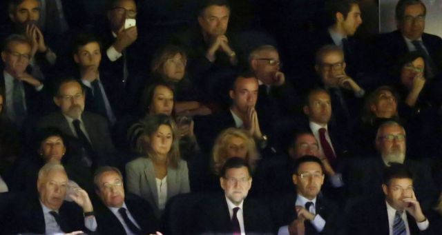 El palco del sumo sacerdote del régimen