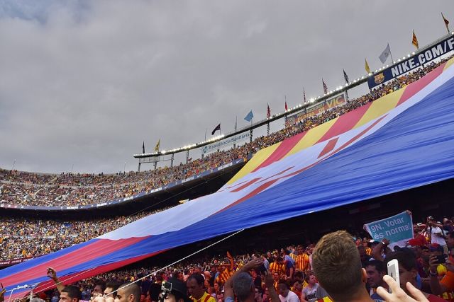 ¿Dónde jugaría el Barça si Cataluña se independizara?