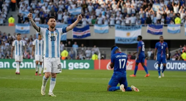 Argentina supera a Cabo Verde 3-2 en prórroga