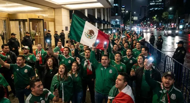 México arma serenata para perturbar a Inglaterra