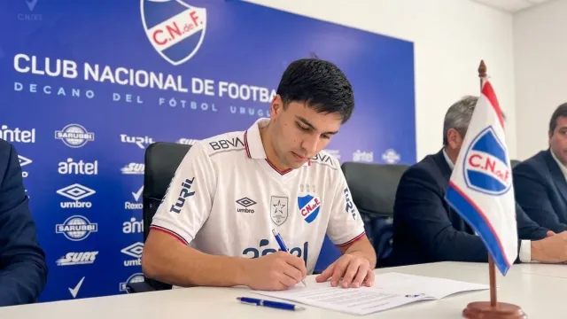 Nacional incorpora a Tiziano Correa