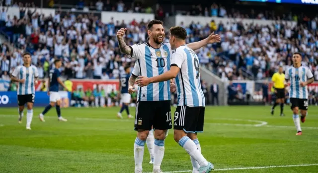 Argentina en cuartos con Messi en estado de gracia