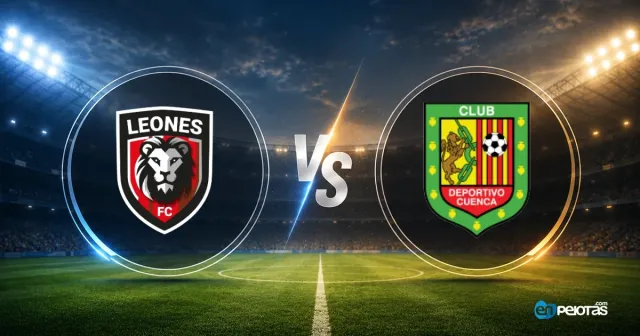 Leones y Cuenca empatan 1-1 en Ibarra