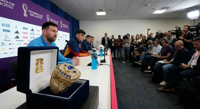 Anillos de campeonato en la final del Mundial 2026