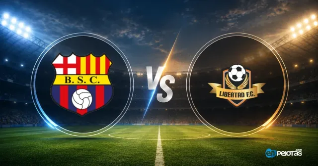 Barcelona gana 1-0 a Libertad con gol de Benedetto