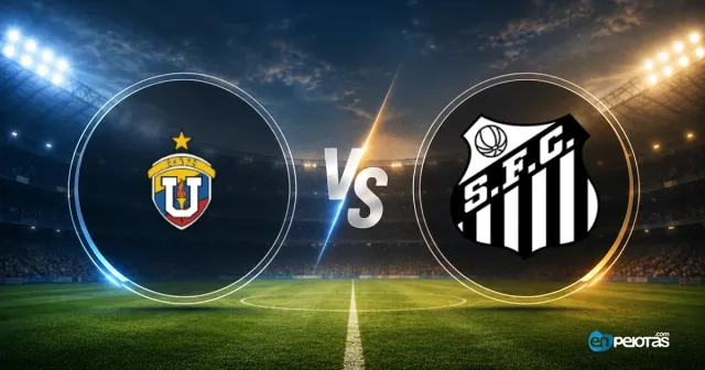 Santos goleó 4-1 en Copa Sudamericana