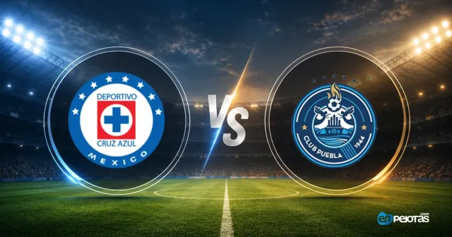 Cruz Azul vs. Puebla en busca del segundo triunfo