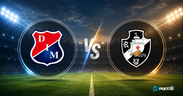 Medellín y Vasco da Gama empatan 2-2 en la Copa Sudamericana