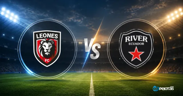 Leones vs Guayaquil City por clasificación