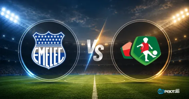 Emelec vs Mushuc Runa por escalar en la tabla