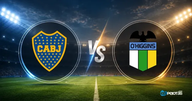 Boca-O'Higgins, por Copa Sudamericana