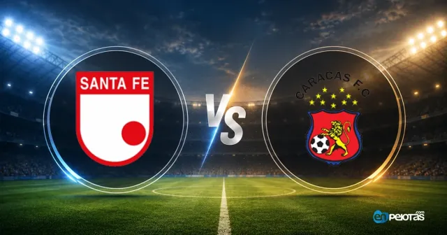 Santa Fe-Caracas por Copa Sudamericana