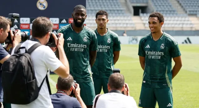 Real Madrid vuelve al verde en su nueva equipación visitante