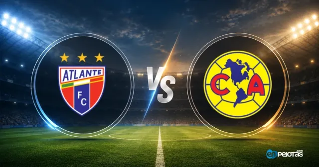 América y Atlante empatan 1-1 en Liga MX