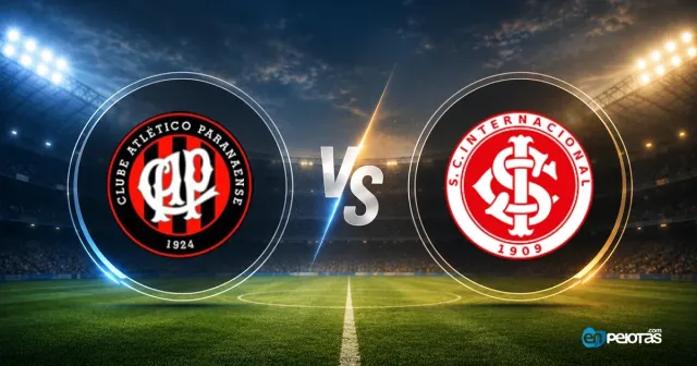 Athletico vs Internacional por el Brasileirão