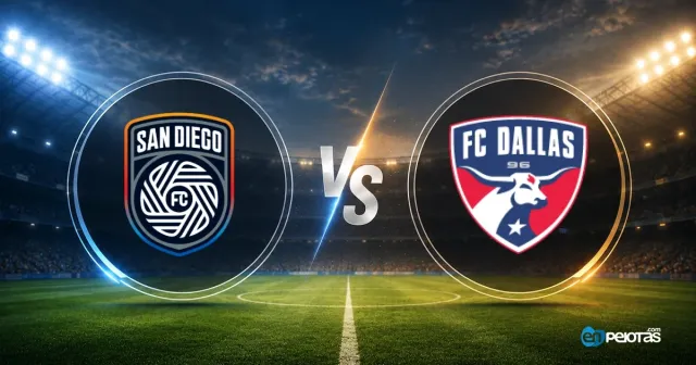 San Diego 1-0 FC Dallas: dominio sin goleada