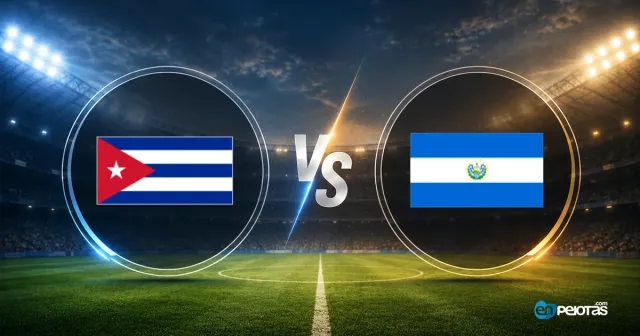 Cuba U20 gana 3-0 a El Salvador U20