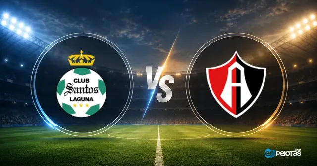Santos vs Atlas por reacción en casa
