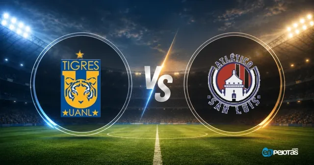 Tigres vs Atlético San Luis por puntos en Liga MX