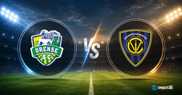 Orense vs Independiente del Valle en la Serie A