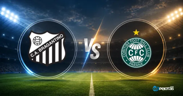 Bragantino vs Coritiba, por puntos internacionales