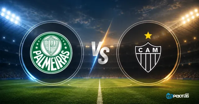 Palmeiras vs Atlético Mineiro por el Brasileirão