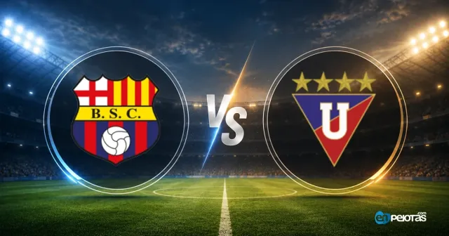 Barcelona vs LDU Quito por la Serie A de Ecuador
