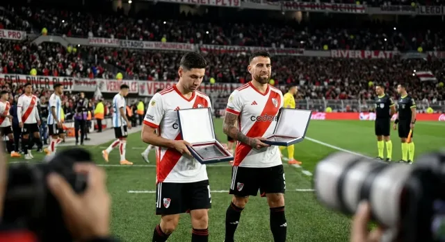 River homenajeó a la Selección en el Clausura 2026