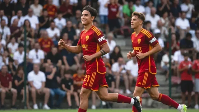 Dybala brilla con doblete en empate 3-3 de Roma
