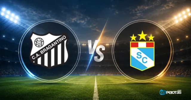 Bragantino vs Sporting Cristal en Copa Sudamericana