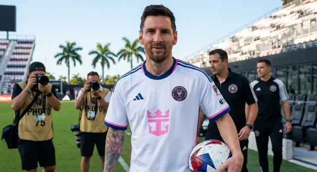 Inter Miami lanza tercera camiseta inspirada en Nu Stadium