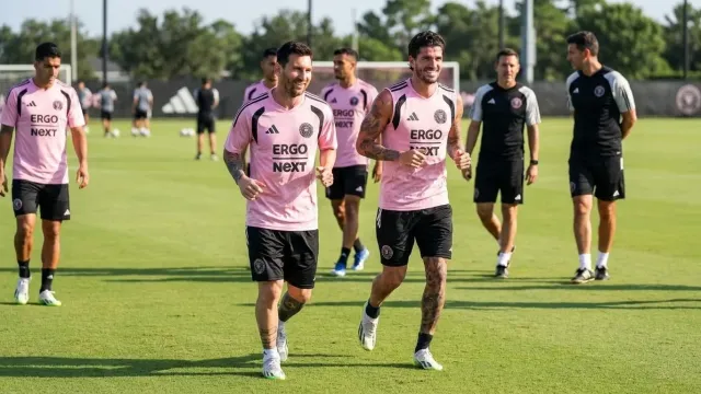 Messi y De Paul regresan a entrenamientos de Inter Miami