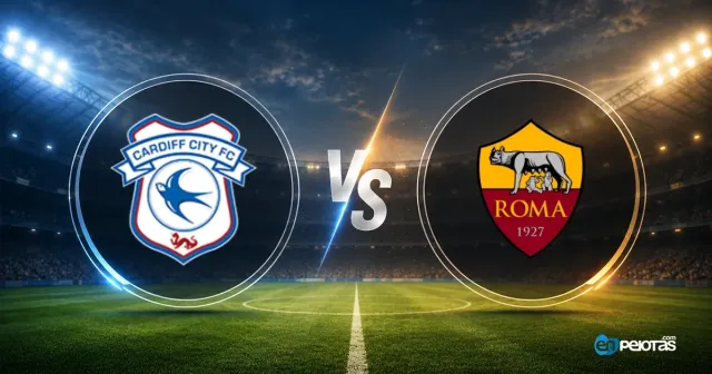 Cardiff goleó a la Roma 4-1 en amistoso