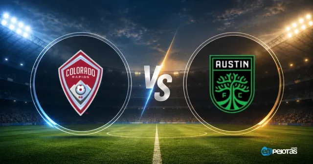 Colorado Rapids vs Austin FC: directo de altura en la zona baja