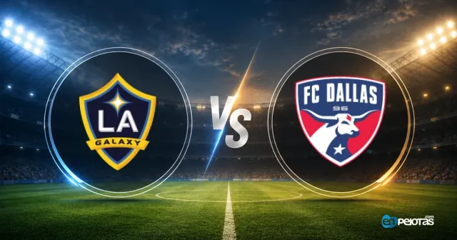 LA Galaxy y FC Dallas empatan sin goles