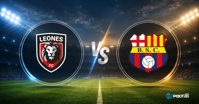 Leones empata 1-1 con Barcelona pese a dominar