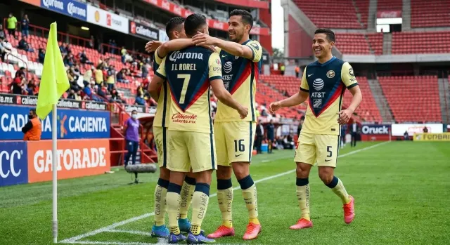 América vence 3-0 a Santos Laguna en el Banorte
