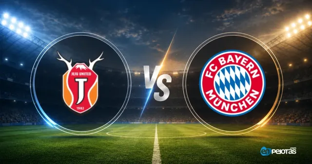 Bayern domina las probabilidades ante Jeju FC (72%)