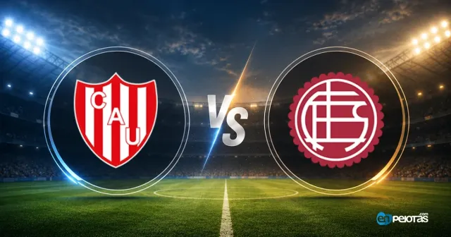 Unión y Lanús en el 15 de Abril